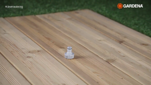 GARDENA ข้อต่อก๊อกน้ำมีเกลียว ขนาด 3/4 (26.5มม.) - สำหรับก๊อกมีเกลียวขนาด 1/2" (18221-20)