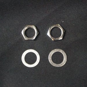 Back Wave Instrumental Music กีตาร์ไฟฟ้าเอาต์พุตเสียงแจ็ค Nut Pad 6.35 มม. UK สกรู Cap Hex สกรูอุปกรณ์เสริม