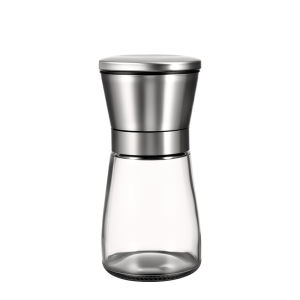 MENGCHUANG | Manual Pepper Salt Grinder Black and White Pepper Grinder