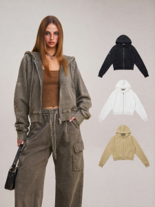 SMFK | Wild Retro Fade Zipper Hoodie