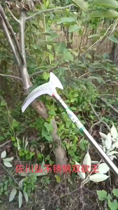 Braun Mall - SK-5 2in1เคียวเหล็กแมงกานิส มีดพร้า เคียว อเนกประสงค์ ใบมีดสแตนเลส เคียว ตัดแต่งกิ่ง ตัดไม้ ตัดหญ้า แมงกานีสเคียวสับเคียวคู่ ฟาร์มตัดฟืนตัดหญ