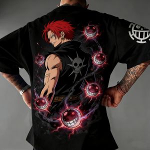 Bandai | One Piece Summer T-shirt 21st Century Style By Japanese Anime Master Childrens Style and Adult Short-sleeved Shirt