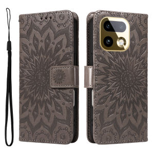 szhaiyu | Leather Wallet Card Holder Flip Case for Realme 14 14T 14X 15 15X 15T 16 Note 70 C100 C85 C83 Pro Plus Mandala Embossed Design