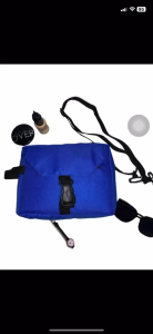 Tas Selempang GWEN BIRU- Mini Slingbag Uniseks Tas Pria Wanita Polos - Tas Slempang tas slempang