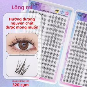 Chùm Lông Mi Tự Nhiên 30/320 Chiếc Slim C Roll Mềm Mại Thoải Mái Không Cần Keo Dùng Hàng Ngày Quà Tặng Cho Bé Gái