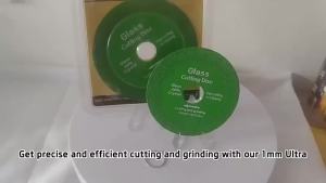 Get Smooth and Precise Cuts with 3 Inch Cutting Disc Saw Blade Perfect for Glass Ceramic Wine Bottles and Metal Saw Blades
