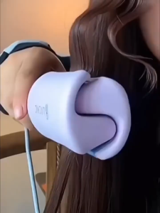 SG🏆32MM Ceramic Curling Iron With Negative Ion Egg Roll French Big Roll Curling Iron 24H Hairstyle Maintenance Fashion Styling Tools Perm 3-Pin Plug 卷发棒 蛋卷棒