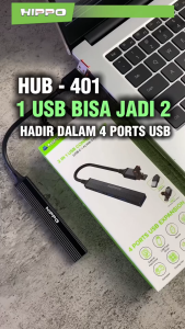 Hippo USB HUB 401 4 IN 1 USB A & C 3.0 Metal & USB HUB 501 5 IN 1 USB A & C 3.0