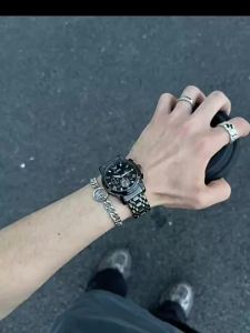 OLEVS | Black Warrior Trendy Multifunctional Waterproof Mens Mechanical Watch