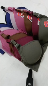 {C19} BAJU DALAM WANITA YANG TIDAK ADA DAWAI MEMPUNYAI GARISAN CANTIK C CUP