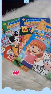 Paket 4 Buku Belajar Anak Menulis & Mewarnai Mengenal Abjad