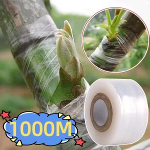 1000M PE Grafting Film Transparent Self-adhesive for Fruit Tree Nursery Plants Seedlings Vine Floristry Tomato Grafting Supplies Stretch