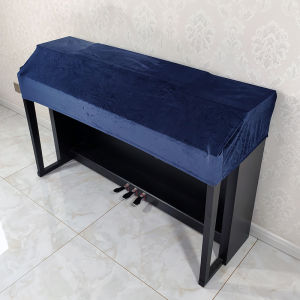 ผ้าคลุมป้องกันฝุ่นพิมพ์ลายเรขาคณิตแบบปิดหัวใจสำหรับปianoไฟฟ้า 88 เรซซิ่ง ผ้าคลุมป้องกันฝุ่นแบบยูนิเซ็กซ์ ผ้าฝ้ายโพลีเอสเตอร์