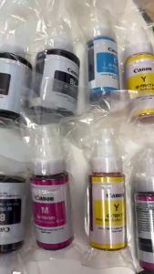 Canon หมึกแท้ GI-790 BK/C/M/Y for G1000/G2000/G3000/G4000 (NO BOX) สีดํา