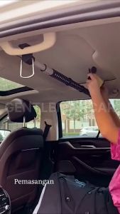 Expandable Car Hanger Clothes | Gantungan Bar Baju Jas Pakaian Mobil