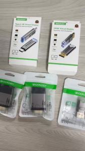 8K HDMI Dummy Plug TYPE C DP VGA DVI Mini DP Display Emulator Headless Adapter for Remote Access GPU Tasks & Virtual Desktop