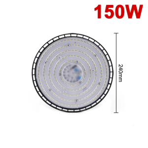 220V Super Bright UFO LED Industrial Lighting Garage lights 100W 150W 200W High Bay Light IP65 Waterproof For Warehouse Factory