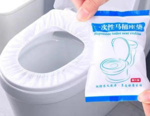 10/30/50pcs Toilet Pad Flushable Paper Toilet Pad Essential Travel Accessory Dissolvable Paper Toilet Pad For Airplanes Trav