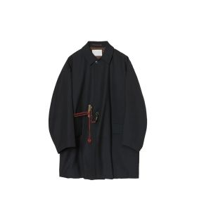 26SS New Arrival 24AW KOR Abe Japanese Retro Lapel Loose Long Silhouette Trench Coat Jacket for Men