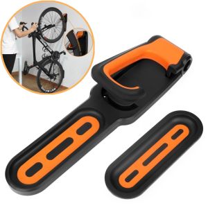 Bicycle Wall Mount Rack Bike Storage Rack for Garage and Indoor Bike Support Stand Hanging Bracket Holder Cycling Parking Buckle