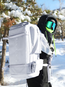 N&N Ski Backpack Multifunctional Double Shoulder Large Capacity Sports Handheld Mountain Board Bag Wet And Dry Separation Snow Bag