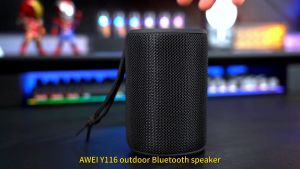 Awei Y116 Mini Wireless Speaker TWS Speaker Superior Sound Outdoor Mini Speaker Portable Bluetooth Speaker Awei Speaker