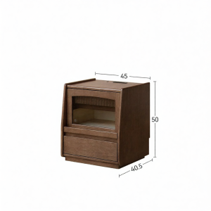 WEISHA | Tủ Đựng Gỗ Cổ Điển Bên Cạnh Giường