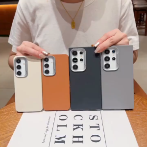 Leather Case Samsung S25 FE S25 Ultra Soft Case Ben Leather Motif Kulit Casing Belakang Lentur