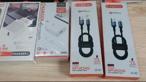 KABEL DATA DEKKIN QUICK CHARGER DK-9049 3A SMART USB CABLE IM TYPE C MICRO IPHONE
