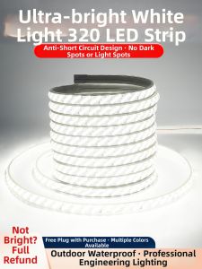 YUANMUXUAN | Ultra-bright Waterproof LED Light Strip 220V