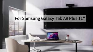 Keyboard Case for Samsung Galaxy Tab A9 Plus 11 InchFor Samsung Tab A9+ 11 inch Tablet Case with Pencil Slot Bluetooth Keyboard