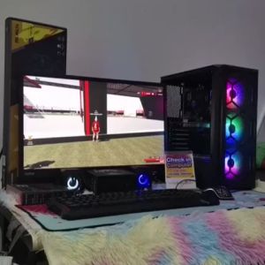 คอมพิวเตอร์ คอมประกอบ คอมเล่นเกม คอมทำงาน [i7-4790 4.0G 4C/8T][DDR3 8G][R7-240 2G][SSD256G][LED19-24]USED
