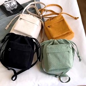 Mismi Gemini Bag Tas Selempang Wanita Tali Serut Casual Korean Style Sling Bag Perempuan Stylish - 33G