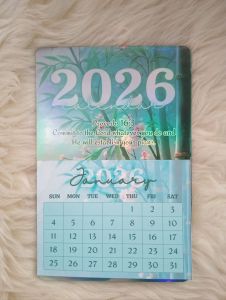 2026 Ref Magnet Calendar 4R size 4x6 inches | Bible Verse Christian Inspirational | 4x6 inches