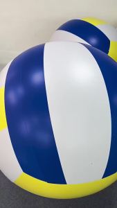 OXO Thicker Inflatable Big Volleyball Inflatable Giant Beach Ball Super Large Inflatable Volleyball PVC Inflatable Big Volleyball 100cm