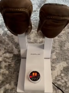 Portable Shoes Dryer with Heat Blower Rainning Season Dry Rack & Intelligent Timer Shoe Glove Fast Drying for Work