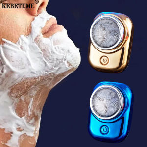 Kebememe Máy cạo râu điện mini dao cạo râu di động có thể sạc qua USB Máy cạo râu chuyên nghiệp máy cạo râu điện