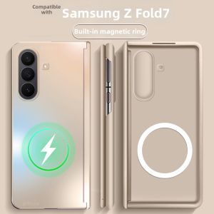 Foldable Phone Case For Various Models Hinged Magnetic Matte