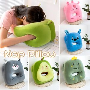 Neck Nap Pillow Travel Pillow Neck Protector Unicorn Doll Cartoon Stuffed Pillow Office Pillow Cushion