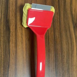 Barbecue Grill Cleaning Brush Degreasing Flame Retardant Cloth Replaceable Cleaning Head Bristle Free Steel Grates Bbq Cleaner