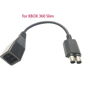 AC Power Supply Cable for Microsoft XBOX360 to Xbox Slim ONE E Gaming Transfer Cord Connect Wire Power Transfer Convert Adapter