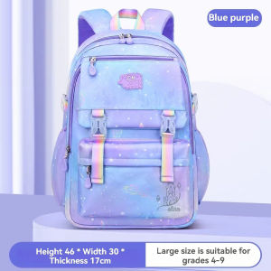 Dreamlike lightweight Kids School Bag Large Capacity Waterproof Children’s School Backpacks Spine Protection ergonomic Primary School Student backpacks with Reflective Strips