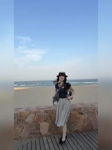 Korean Styled Sheer Ribbon T-Shirt