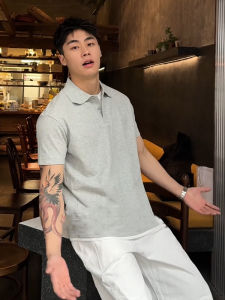 Áo Thun Polo Nam Tay Ngắn Mùa Hè Cổ Polo Kiểu Mỹ Thường Ngày Rộng Rãi Thoải Mái Chất Liệu Polyester Thời Trang Trẻ Trung