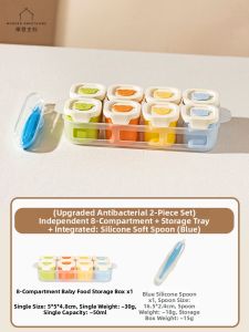 MODERN SWEETHOME | Food-grade Silicone Food Freezer Compartment Storage Box