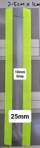 (Roll) Safety Tape 2inch Fabric Safety Reflective Tape / Reflector / Tape Pantulan