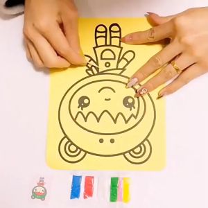 Combo 5 Tranh Cát Cho Bé Nhiều Mẫu Thú Vị (Mẫu Ngẫu Nhiên)