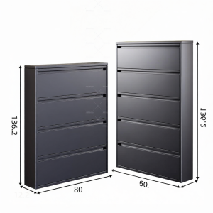 DIBIOU | Ultra-thin Entrance Shoe Cabinet Flap Design