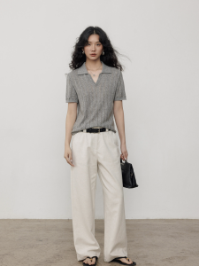 HUOLISI | Summer Style Ladies Polo T-shirt Light and Breathable