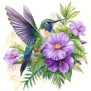 HUACAN Cross Stitch Bird Animal Patterns Adult Crafts 11CT Hand Sewing Embroidery Flower Handmade Diy Art Home Decor Items